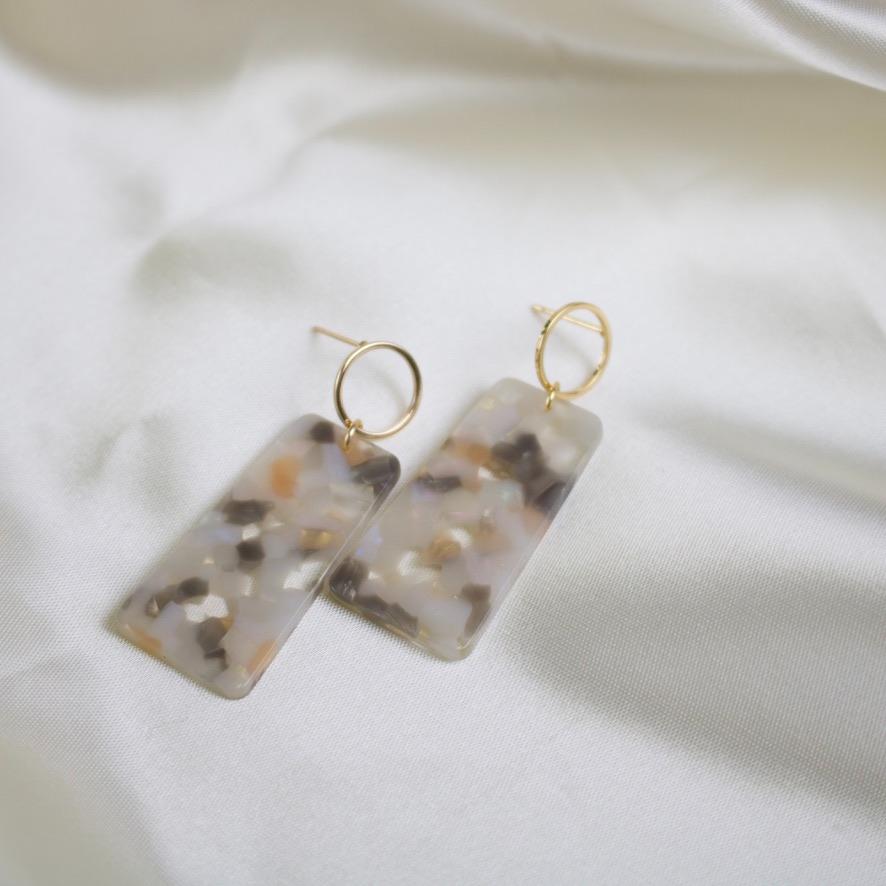 Marnie // Multicolour Geometric Earrings