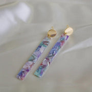 Ellie // Pastel Bar Earrings