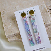 Ellie // Pastel Bar Earrings