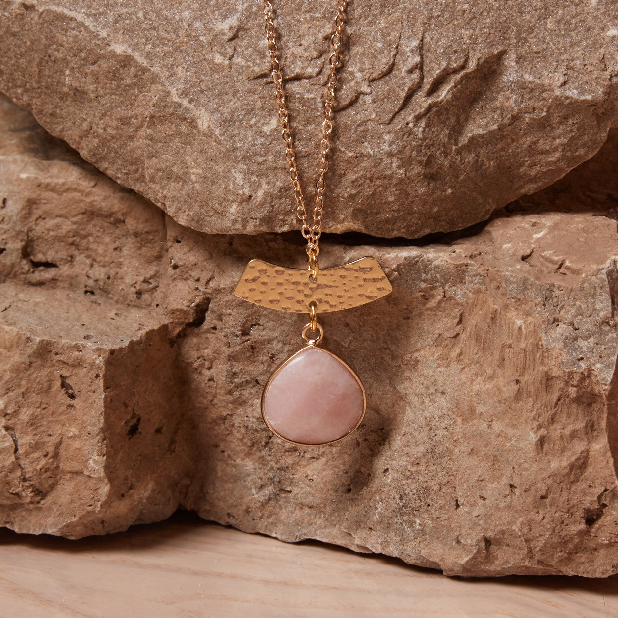 Margo // Pink Aventurine Necklace