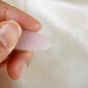 N027 - *imperfect* Rose quartz pendant necklace
