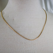 Maeve // Box Chain Layering Necklace