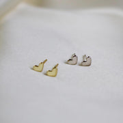 Simple Studs // Hearts