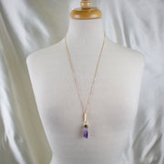 Zena // Amethyst Necklace