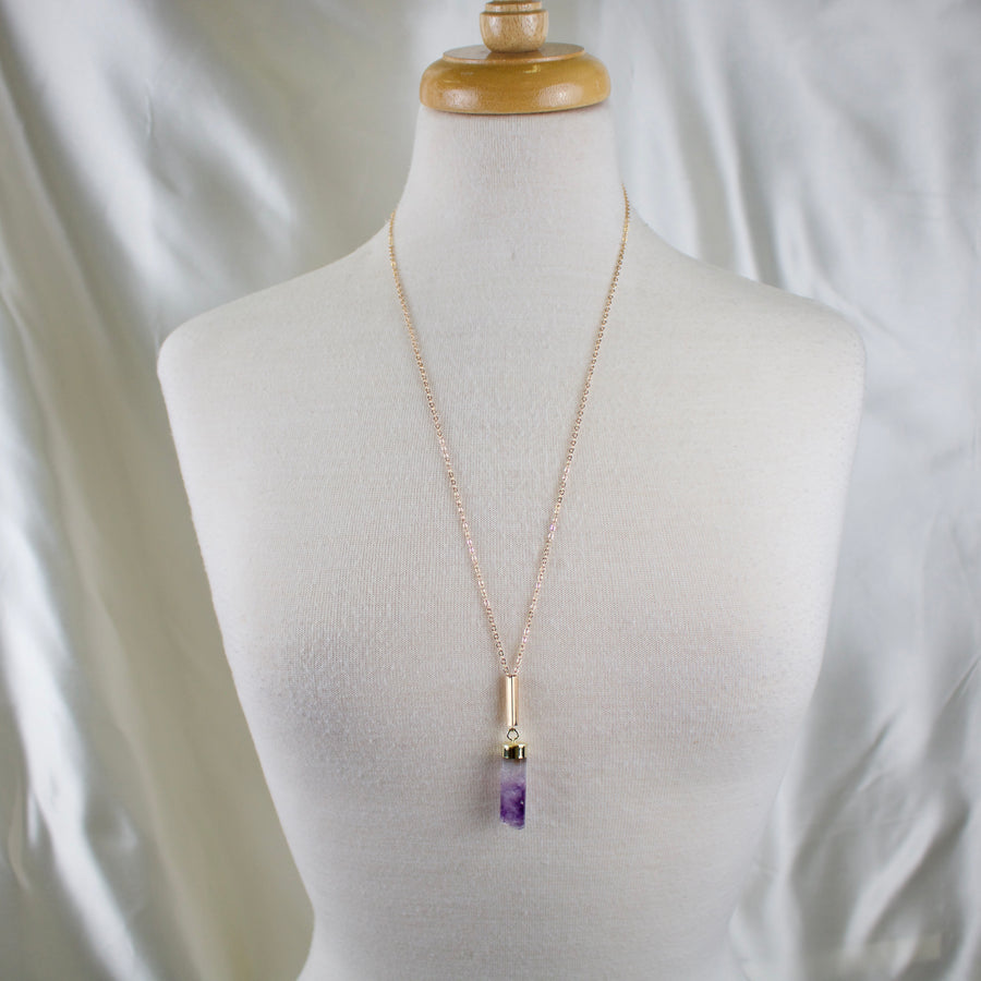 Zena // Amethyst Necklace