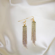 Rocha // Rhinestone Dangle Earrings