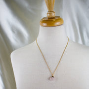 Remi // Adjustable Rose Quartz Necklace