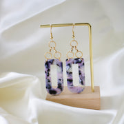 Viola // Purple Statement Earring