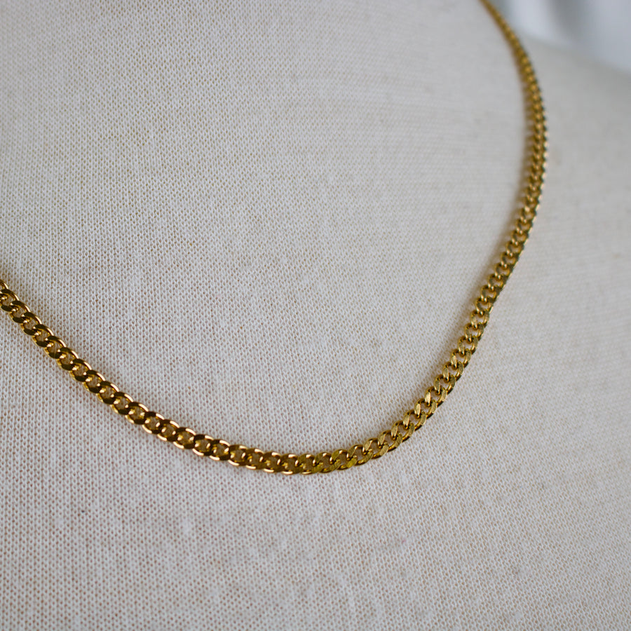 Palmer // Cuban Chainlink Layering Necklace