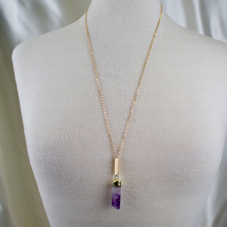 Zena // Amethyst Necklace