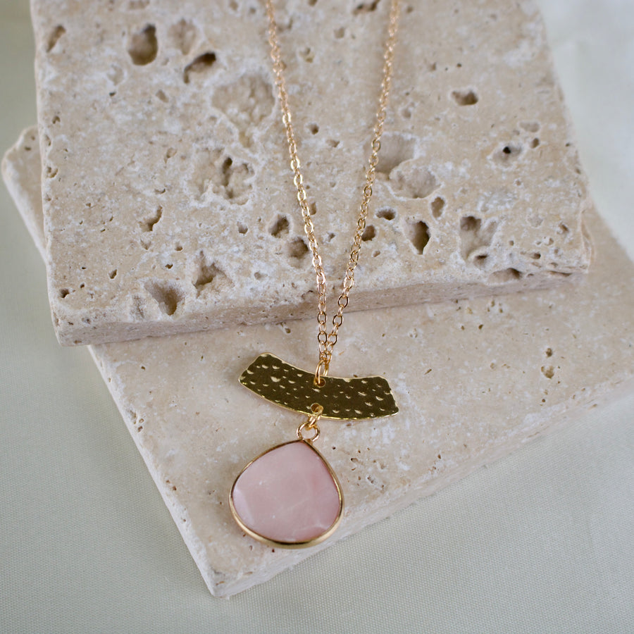 Margo // Pink Aventurine Necklace