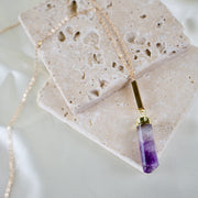 Zena // Amethyst Necklace