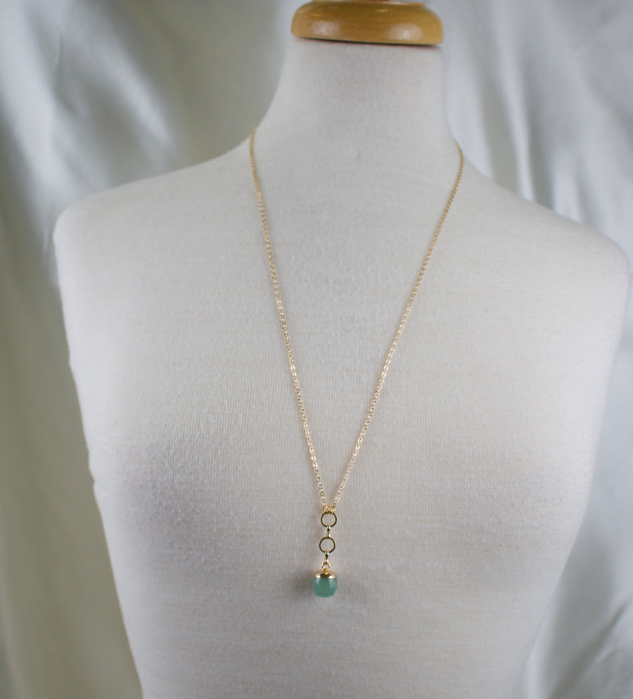 Naomi // Green Aventurine Necklace