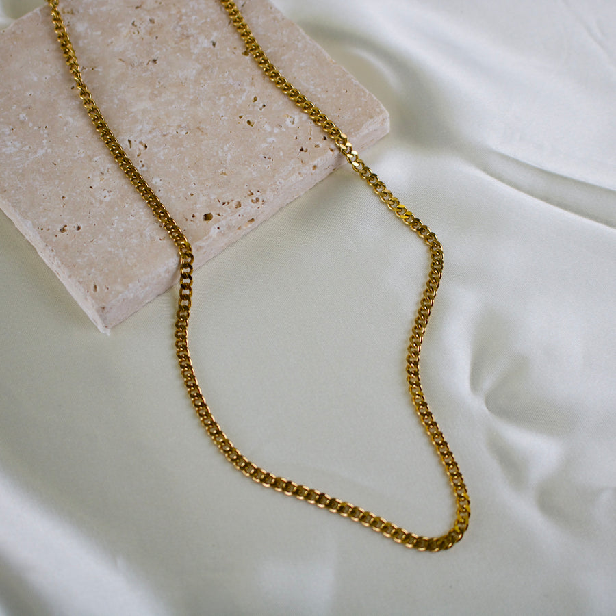 Palmer // Cuban Chainlink Layering Necklace