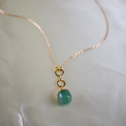Naomi // Green Aventurine Necklace