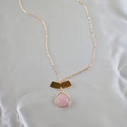 Margo // Pink Aventurine Necklace