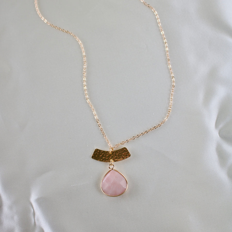 Margo // Pink Aventurine Necklace