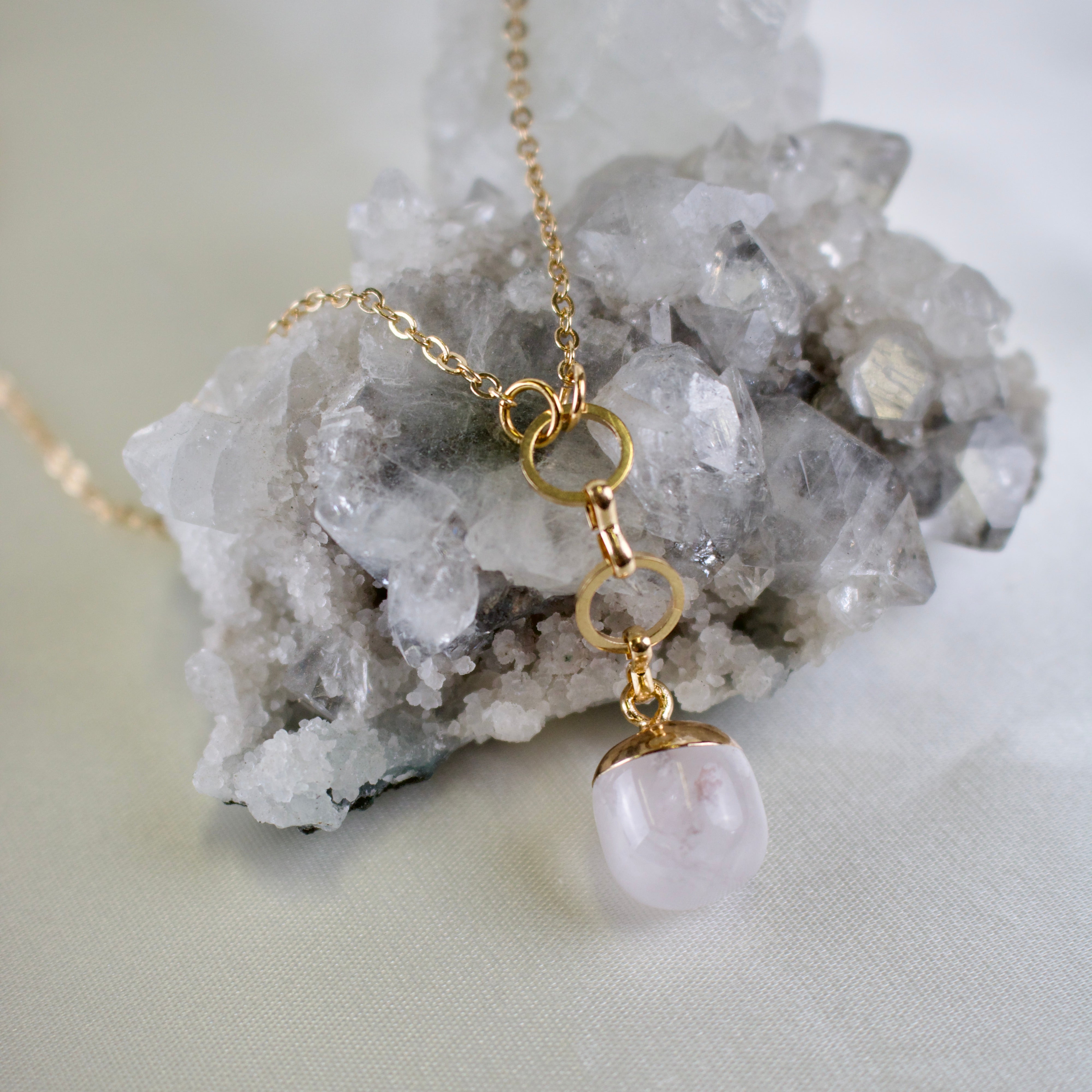 Naomi // Clear Quartz Necklace