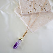 Zena // Amethyst Necklace