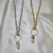 Harmony // Clear Quartz Versatile Necklace