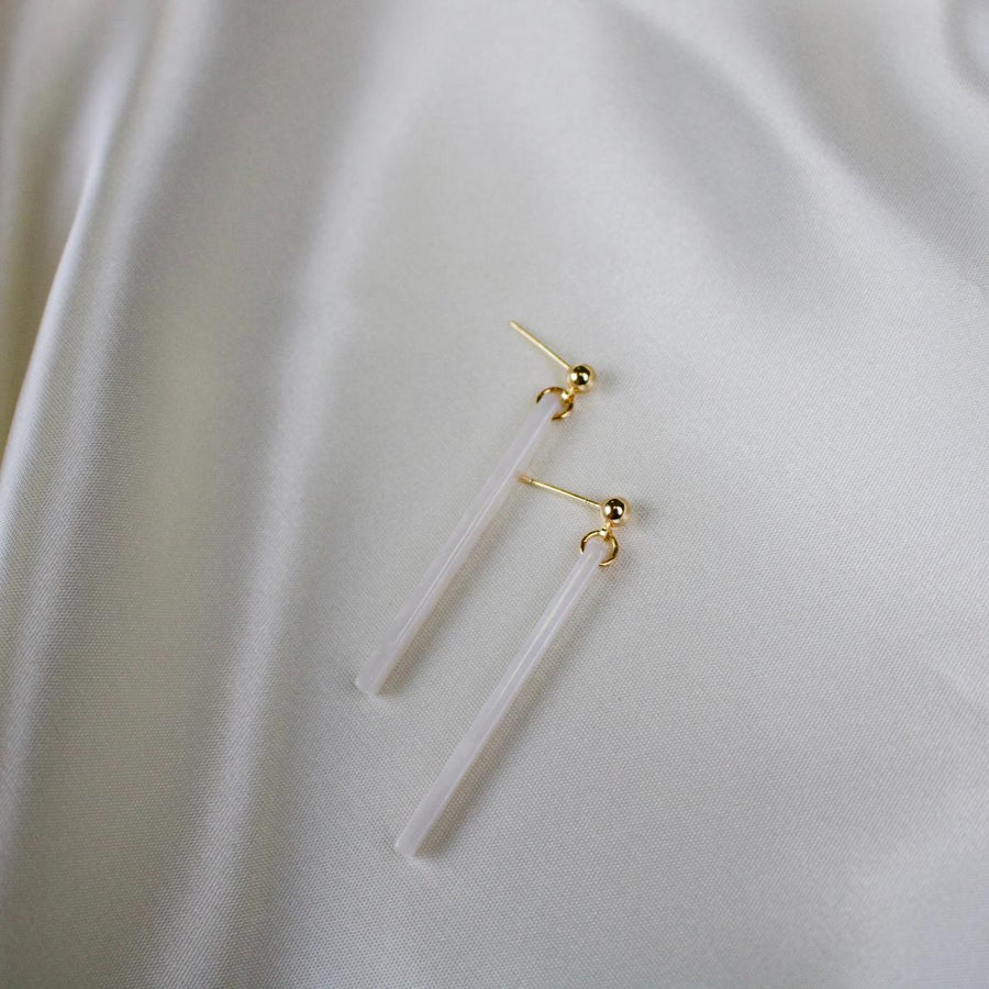 Pixie // Pearlescent Pillar Earrings