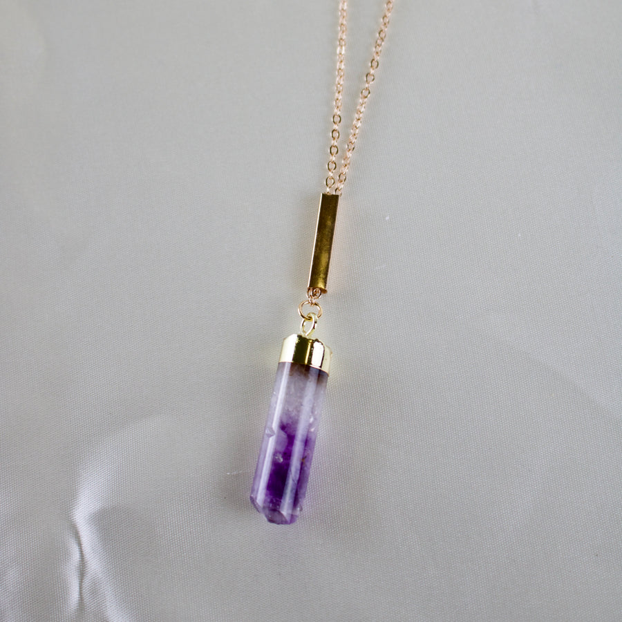 Zena // Amethyst Necklace