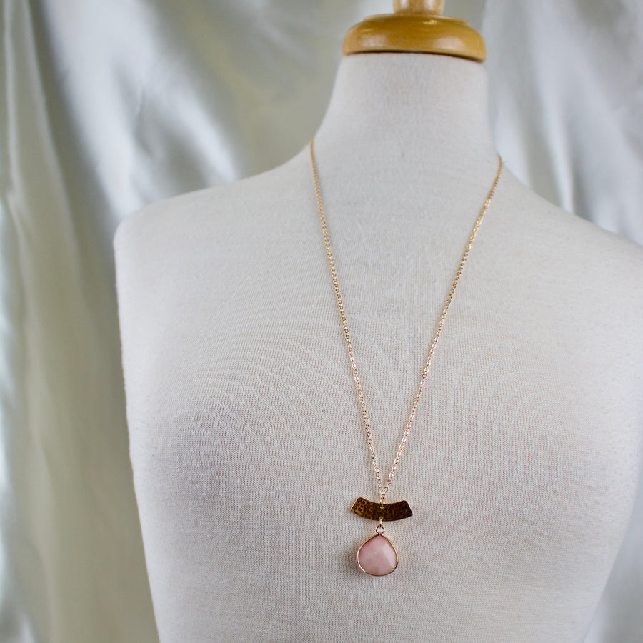 Margo // Pink Aventurine Necklace