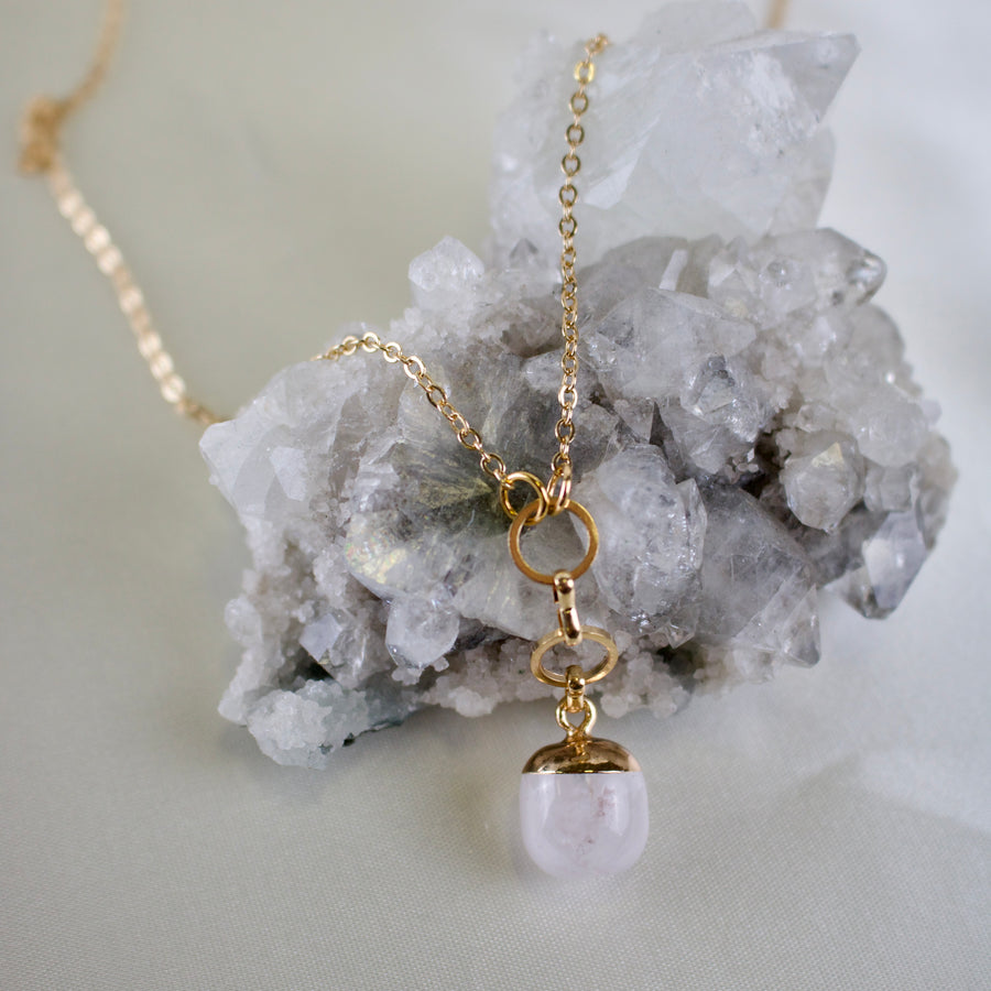 Naomi // Clear Quartz Necklace