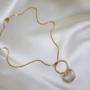 Clarity // Clear Quartz Necklace