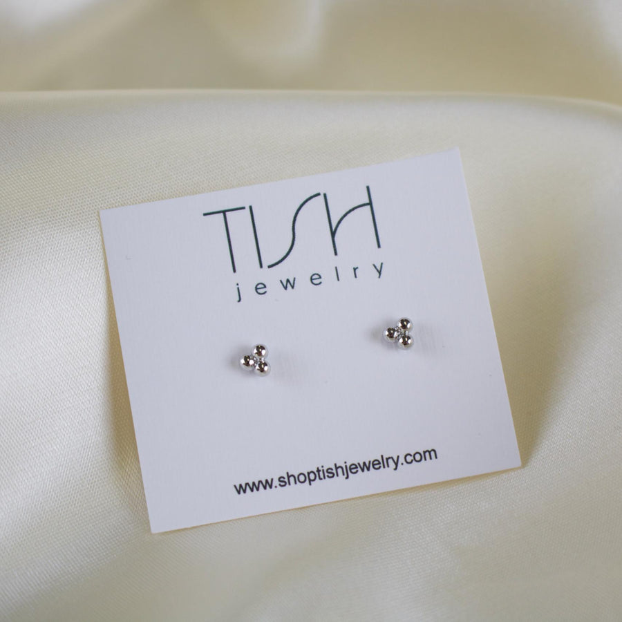 Trinity // 3 Ball Triangle Stud