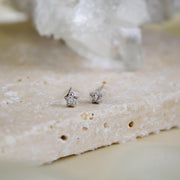 Etoile // CZ Heart Studs