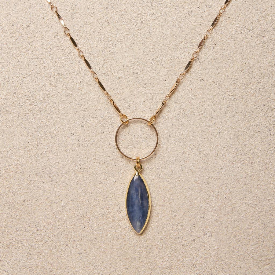 Rhett // Blue Kyanite Necklace