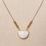 Harlow // Howlite Necklace