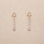 Lina // Geometric Acetate Earrings