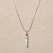 Blythe // Silver Howlite Necklace