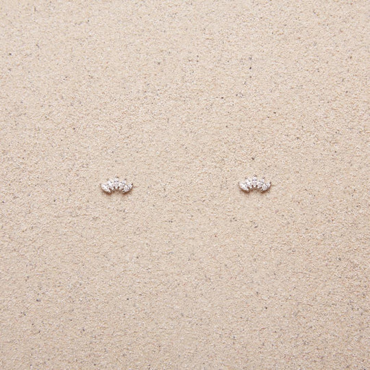 Iris // Horse Eye Stud Earrings