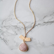 Margo // Pink Aventurine Necklace